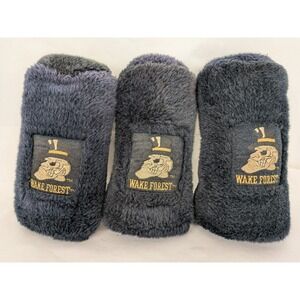 3 Wake Forest University Demon Deacon Golf Club Driver Head Cover Plush